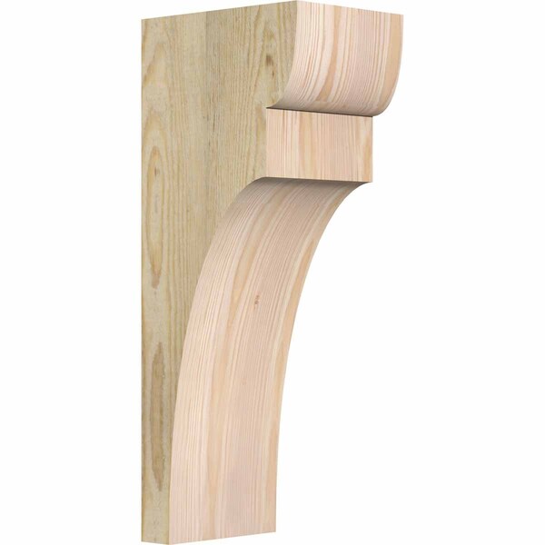 Ekena Millwork Yorktown Rough Sawn Corbel, Douglas Fir, 6"W x 8"D x 20"H COR06X08X20YOR00RDF - main